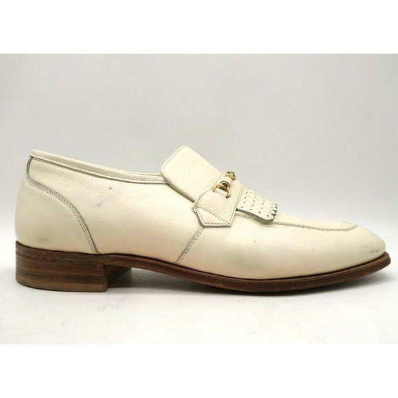 Nettleton USA Beige Loafers Men's 9 D - Picture 1 of 11